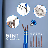 Professional Watch Battery Replacement Tool Kit and Back Remover Set