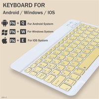 Protective Case for Lenovo XiaoXin Pad Pro 12.7 with Bluetooth Keyboard and Mouse Set (2nd Gen)