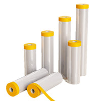 Disposable Plastic Dust Cover Film for Furniture and Household Items - Renovation Dust Protection Sheet