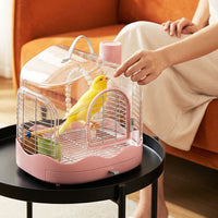 Large Luxury Bird Cage for Parakeets and Small Birds, Splash-Proof Design, Factory Wholesale