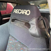 Racing Seat Belt Shoulder Pad Cover with Limiter Buckle and Retainer for Car Safety Belt