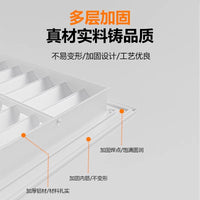 Aluminum Alloy Rainproof Louver Ventilation Grille for Outdoor Wall