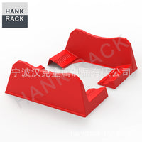 Adjustable Plastic Tire Display Rack for Cars and Trucks