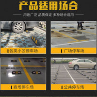 Rubber Parking Stop Block for Garage and Parking Spaces