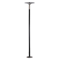 Pole Dancing Pole Black Silicone Non-Slip Rotating Dance Pole for Home and Studio Use