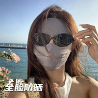 Sun Protection Face Mask Windproof Warm Full Face UV Protection Women's Face Mask 2026 Summer New Cycling Mask