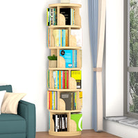 Rotating Bookshelf for Home, Space-Saving, Children's Picture Book Storage
