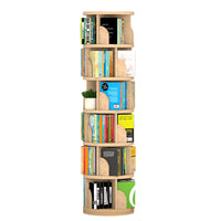 Rotating Bookshelf for Home, Space-Saving, Children's Picture Book Storage