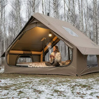 Inflatable Roof Tent Resistant Outdoor Shelter Portable for Multi-Person Use