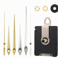 Automatic Time Setting DCF Radio Clock Movement Threaded Brass Shaft Radio Controlled Clock Movement Mounting Hardware Timekeeping Parts Hanging Bracket