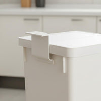 Double Compartment Sorting Bin Dry Wet Separation Household Storage Wall-Mounted