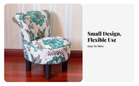 Low-Backed Round Stool European design Household Furniture With Backrest Padded Seat for Bedroom, Entryway