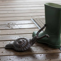 Cast Iron Boot Puller Easy to Use Rustic Shoe Remover Decorative