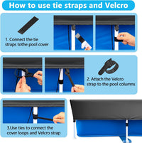 Waterproof and Dustproof Rectangular Pool Cover