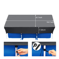 Waterproof and Dustproof Rectangular Pool Cover