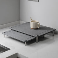 Stackable Diatomite Drying Pad for Kitchen and Bathroom Countertop