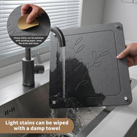 Stackable Diatomite Drying Pad for Kitchen and Bathroom Countertop