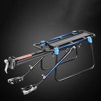 Quick-Release Aluminum Bicycle Rack for Road and Mountain Bikes
