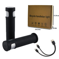 Bicycle Handlebar Grip Light with USB-C Charging