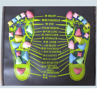 Pebble Foot Massage Mat 35x35 cm