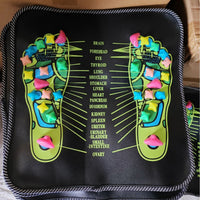 Pebble Foot Massage Mat 35x35 cm