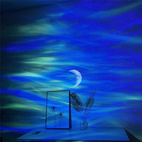 Aurora Starry Sky Projector Night Light with Remote Control