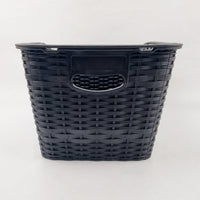 Large Plastic Bicycle Basket for Rear Rack, Suitable for Mountain Bikes and Folding Electric Bikes