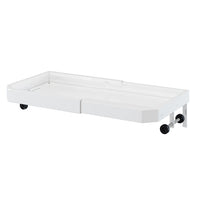 Dorm Bedside Hanging Basket, Retractable Storage Rack, No Drilling, Metal, 1 Layer, 2025