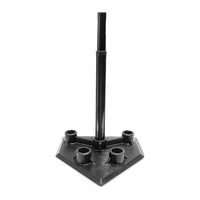 Five-Hole Adjustable Baseball Batting Tee Rubber Hitting Tee with Good Elasticity for Outdoor Softball and Baseball Training