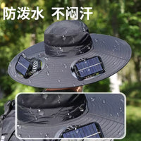 UV Protection Fishing Sun Hat with Fan