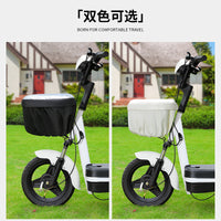 Waterproof Cover for Electric Bike Front Basket, Dustproof, Universal