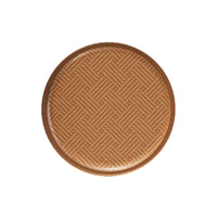 Japanese Rattan Woven Round Chair Cushion with Anti-Slip Backing