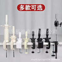 Mannequin Head Desktop Stand for Hair Styling Practice