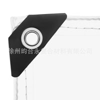 Transparent PVC Waterproof Tarpaulin for Rain and Wind Protection