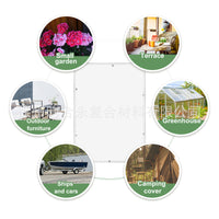 Transparent PVC Waterproof Tarpaulin for Rain and Wind Protection