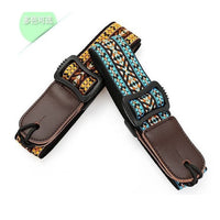 DLAASS Ukulele Strap with Endpin, Leather Ends