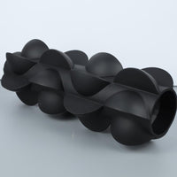 Modern Minimalist Resin Flower Arrangement Vase with Geometric Cylinder Design