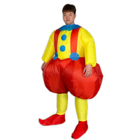 Halloween Party Clown Inflatable Costume for Role Play Evil Upside Down Clown