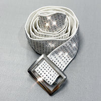 Shiny Rhinestone Belt for Pants and Dresses, New Korean Fashion, Versatile Accessory