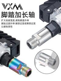 MOTSUV Chromoly Steel Pedal Extender for Mountain and Road Bikes
