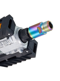 MOTSUV Chromoly Steel Pedal Extender for Mountain and Road Bikes