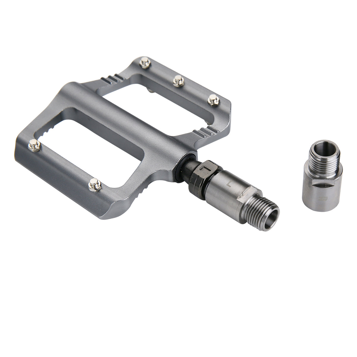 Titanium Alloy Bicycle Pedal Extension Extender 20mm DIY