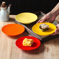 Melamine Flat Plate Set for Commercial Use, Round, 27-27.9cm Diameter