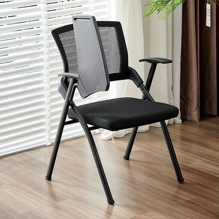 Folding Office Chair with Writing Tablet for Meetings and Training