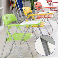 Folding Office Chair with Writing Tablet for Meetings and Training