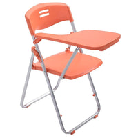 Folding Office Chair with Writing Tablet for Meetings and Training