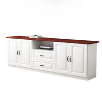 Solid Wood TV Cabinet Modern Minimalist Small Apartment Living Room Bedroom European Storage Multifunctional Tall Cabinet