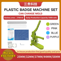 Badge Machine Pin Making Machine DIY Tool Equipment Factory Production Gift
