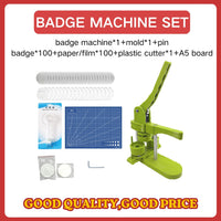 Badge Machine Pin Making Machine DIY Tool Equipment Factory Production Gift