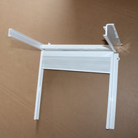 Window Air Conditioner Side Deflector Kit with Extendable Louver